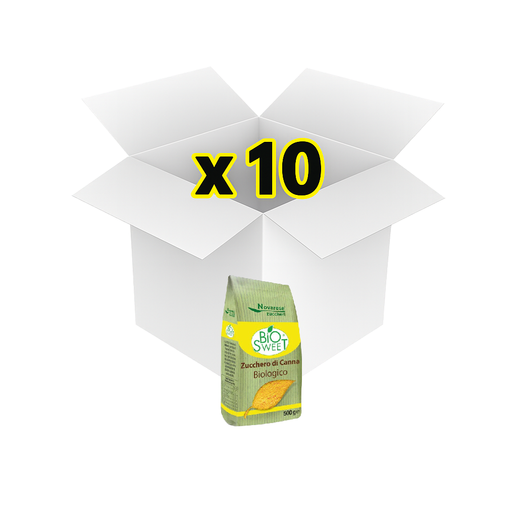 Zucchero di Canna Biologico Biosweet - Sacchetto da 500 g