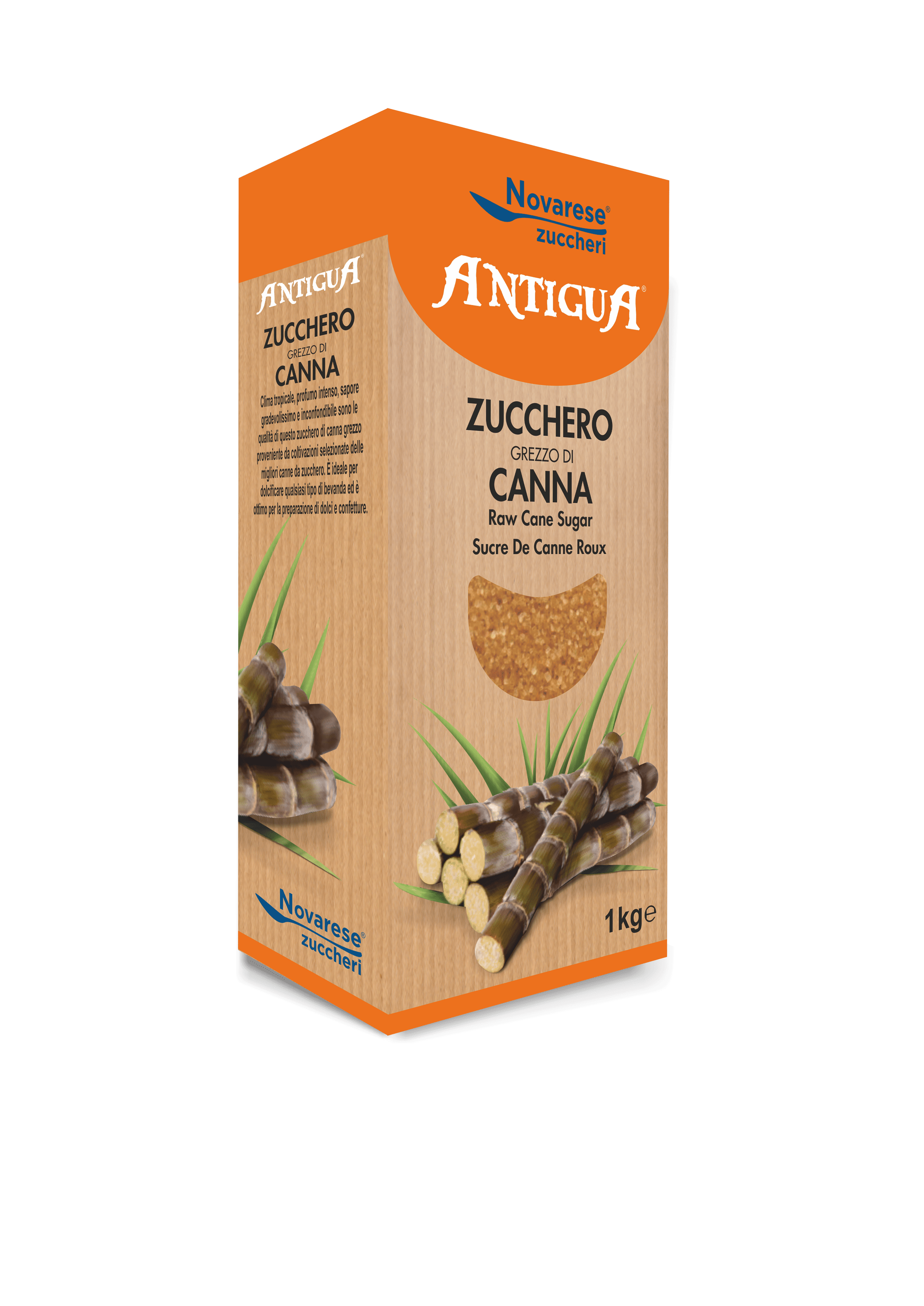 Zucchero di Canna Antigua - Astuccio da 1 kg