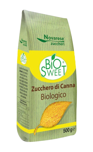 Zucchero di Canna Biologico Biosweet - Sacchetto da 500 g