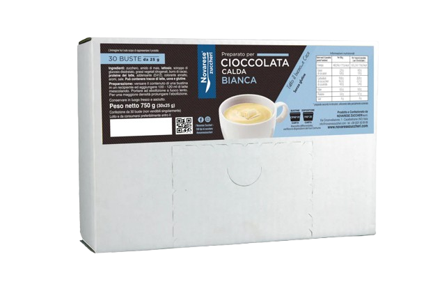 Cioccolata Bianca - Espositore da 30 buste
