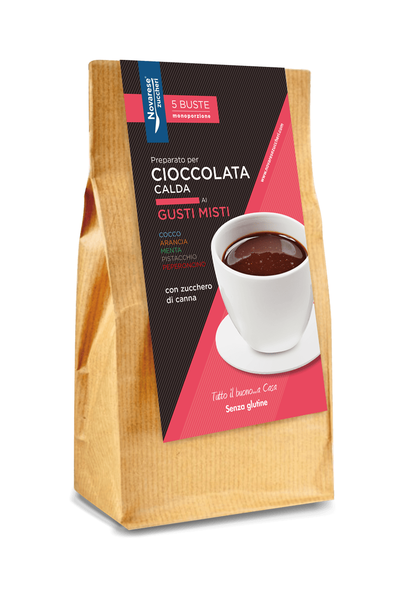 Cioccolata aromatizzata Gusti Misti - Sacchetto da 5 buste