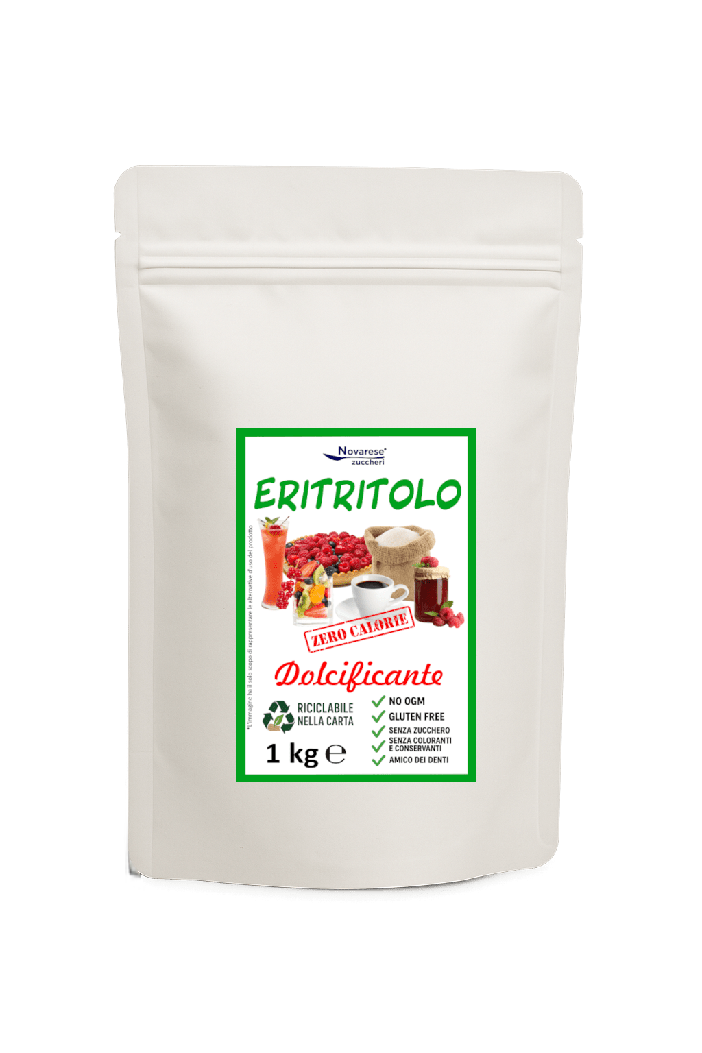 Eritritolo - Sacchetto da 1 kg