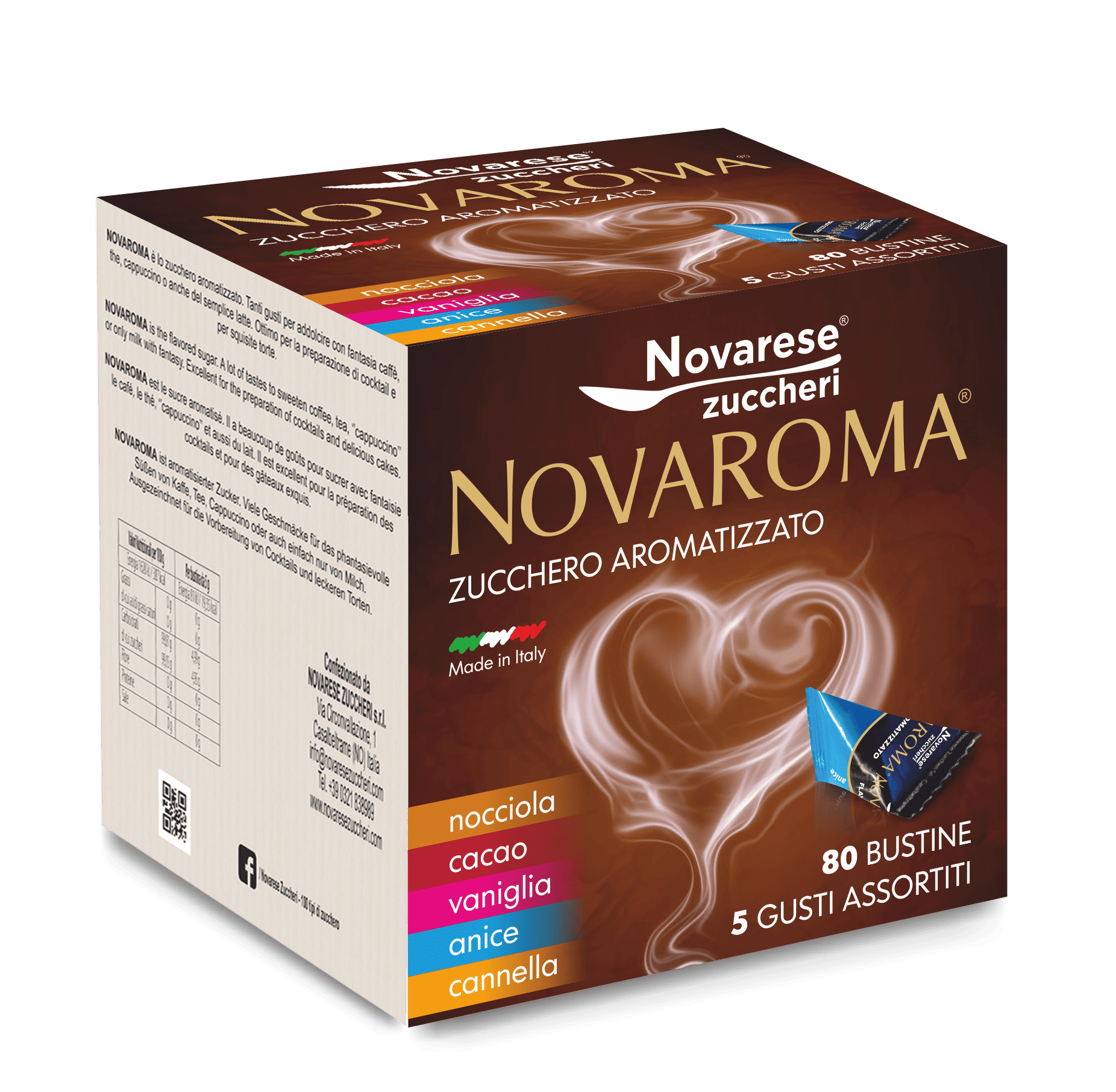 Novaroma Gusti Misti - Cubotto da 80 bustine
