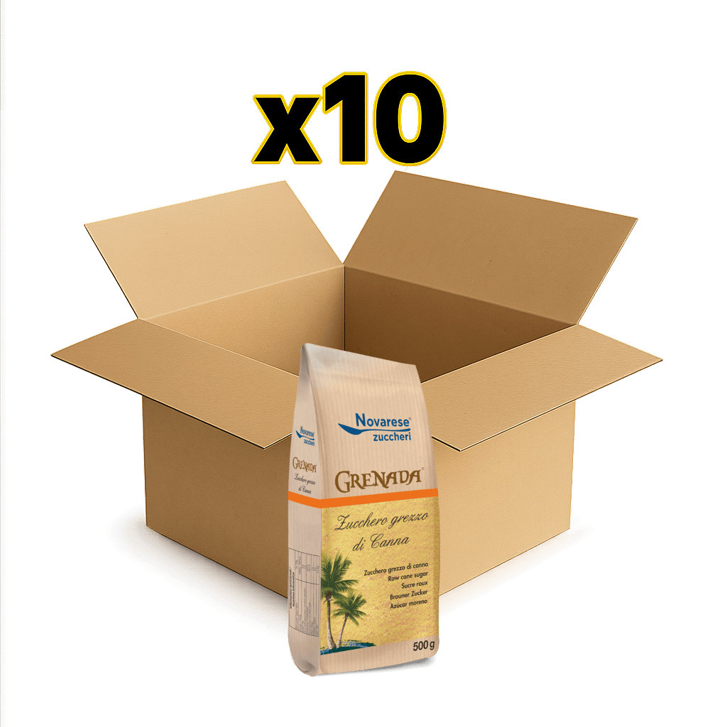 Zucchero Grezzo di Canna Grenada - Sacchetto da 500 g