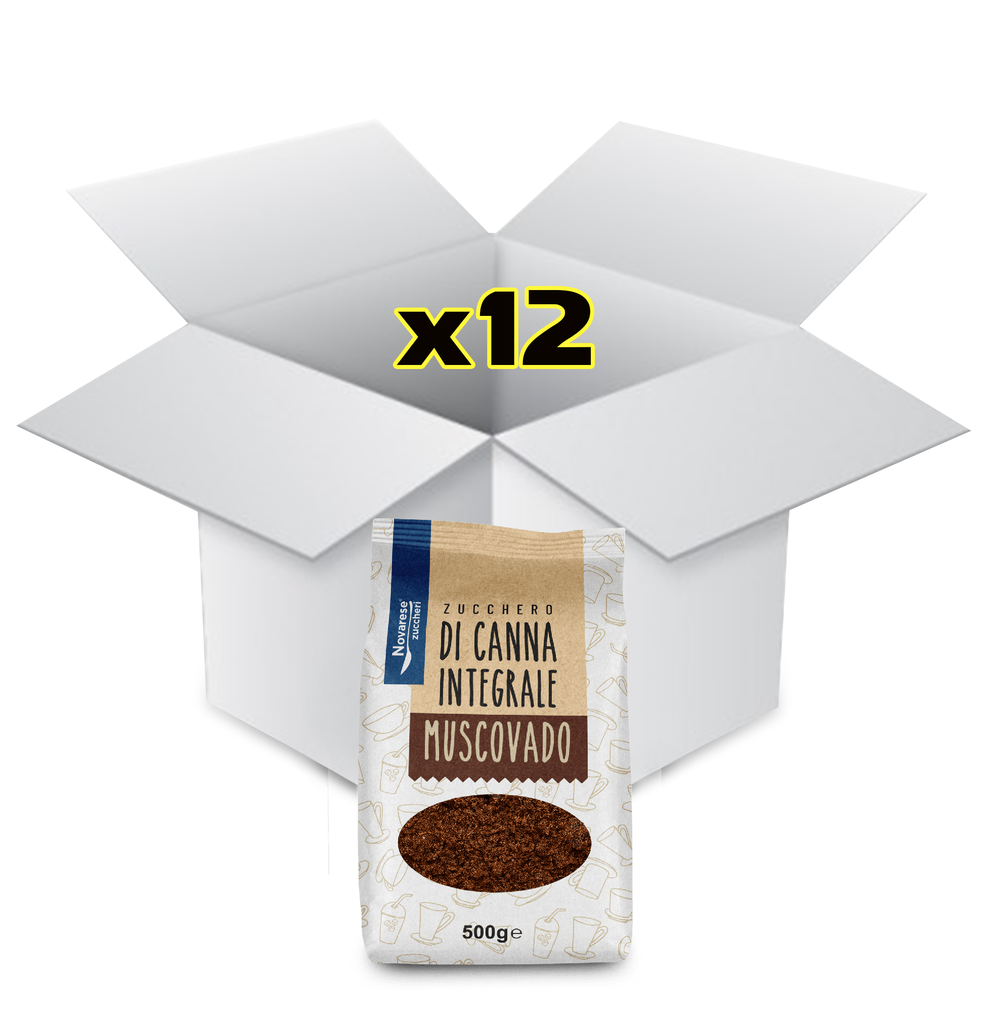 Zucchero di Canna Integrale - Sacchetto da 500 g