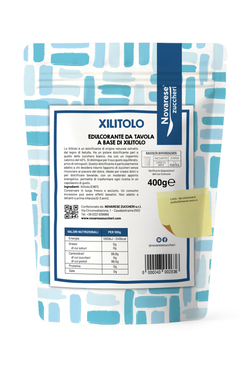 Xilitolo - Sacchetto da 400 g