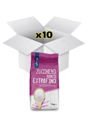 Zucchero Bianco Extrafino - Sacchetto da 1 kg