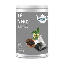 Tè nero "Earl Grey" 15 filtri in barattolo