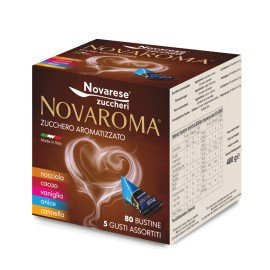 "Novaroma Mixed Flavours" flavoured sugar