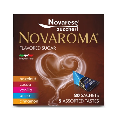 "Novaroma Gusti Misti" zucchero aromatizzato