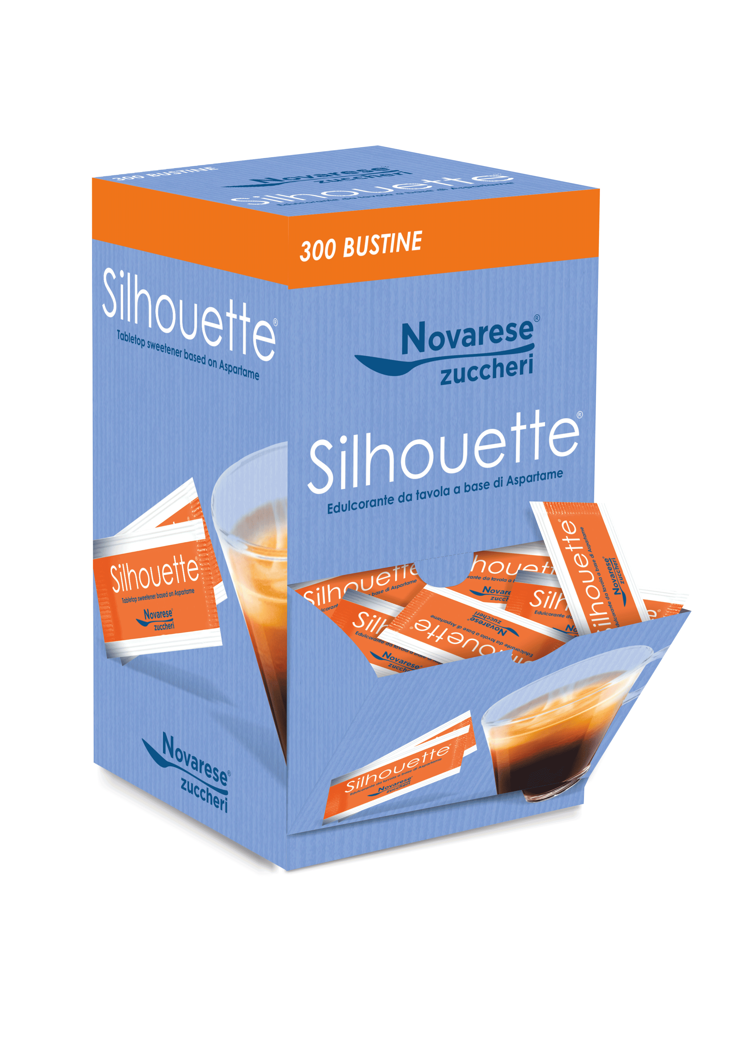Silhouette | Dolcificante - Espositore da 300 bustine