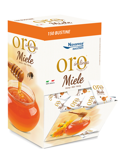 Miele Oro in Linea - Espositore da 150 bustine