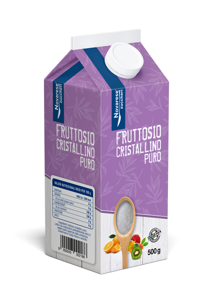Fruttosio Cristallino Puro - Brik da 500 g