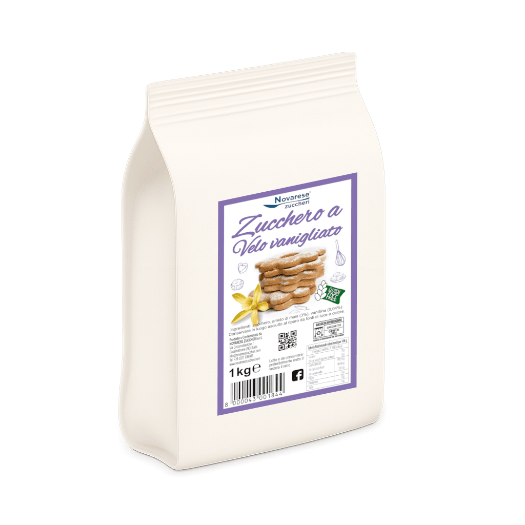 Zucchero a Velo Vanigliato - Sacchetto da 1 kg