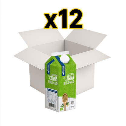 Zucchero di Canna Biologico - Brik da 500 g