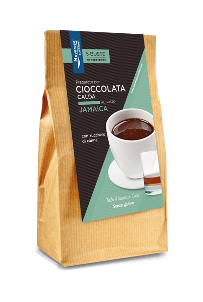 Preparato per cioccolata gusto Jamaica - Sacchetto da 5 buste