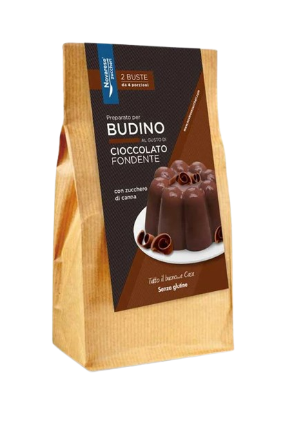 Budino al Cioccolato Fondente - Sacchetto da 2 buste