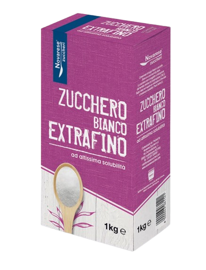 Zucchero Bianco Extrafino - Astuccio da 1 kg