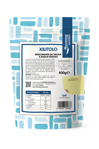 Xilitolo - Sacchetto da 400 g