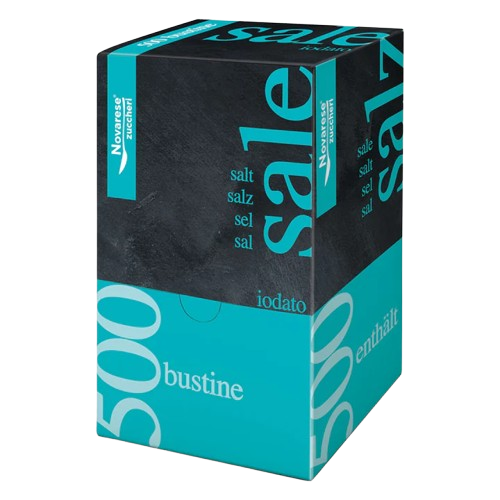 Sale Iodato - Espositore da 500 bustine da 1 g