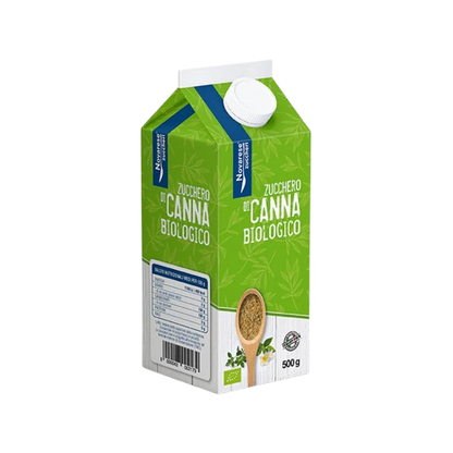 Zucchero di Canna Biologico - Brik da 500 g