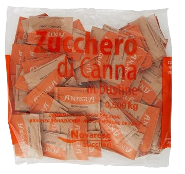 Zucchero di Canna in bustine - Sacchetto da 500 g